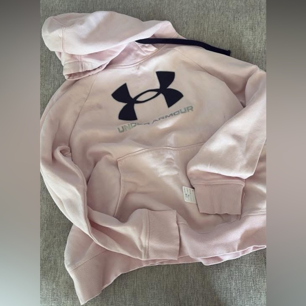 Under Armour Kids Light Pink Hoodie